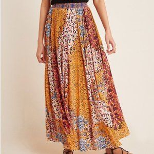 NWT! Anthropologie Bhanuni by Jyoti Panthera Maxi Skirt